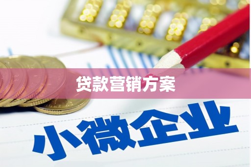 万年贷款营销方案