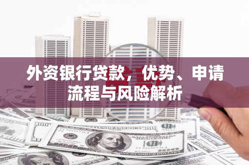 万年外资银行贷款，优势、申请流程与风险解析