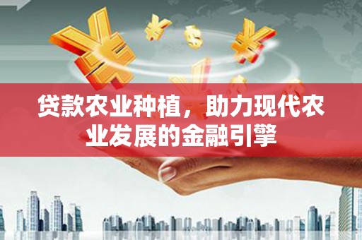 万年贷款农业种植，助力现代农业发展的金融引擎