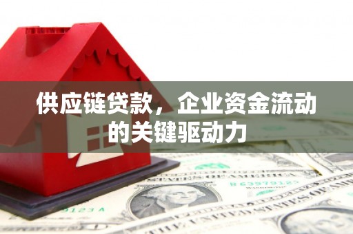 万年供应链贷款，企业资金流动的关键驱动力