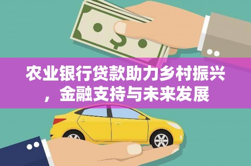 万年农业银行贷款助力乡村振兴，金融支持与未来发展