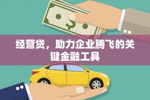 万年经营贷，助力企业腾飞的关键金融工具