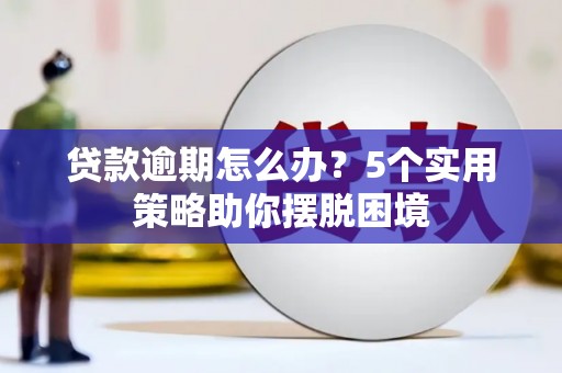 万年贷款逾期怎么办？5个实用策略助你摆脱困境