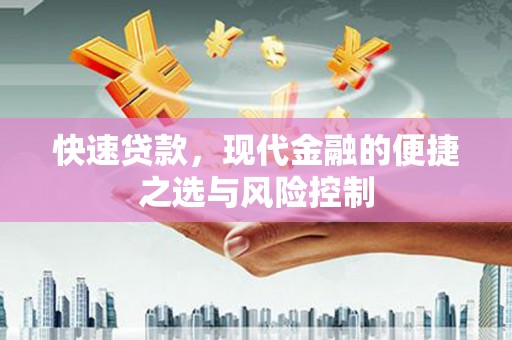 万年快速贷款，现代金融的便捷之选与风险控制
