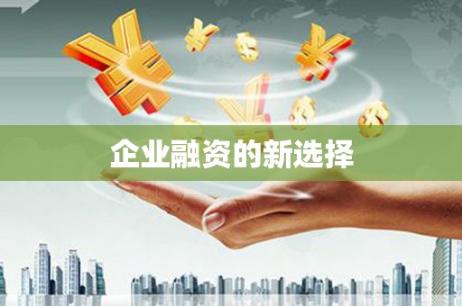 万年企业融资的新选择