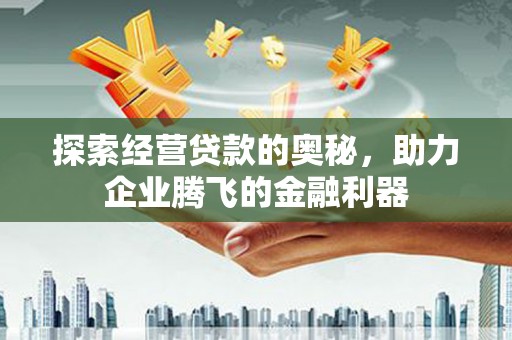 万年探索经营贷款的奥秘，助力企业腾飞的金融利器