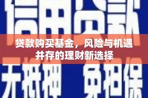 万年贷款购买基金，风险与机遇并存的理财新选择
