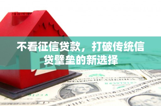 万年不看征信贷款，打破传统信贷壁垒的新选择