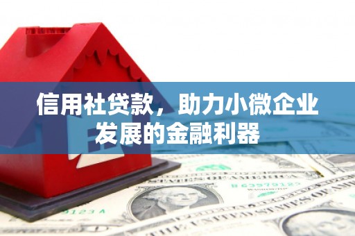 万年信用社贷款，助力小微企业发展的金融利器
