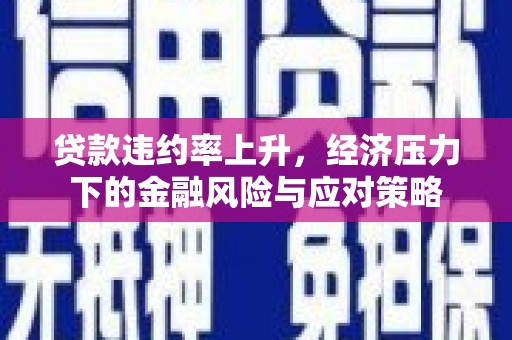 万年贷款违约率上升，经济压力下的金融风险与应对策略
