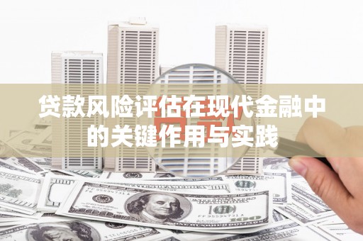 万年贷款风险评估在现代金融中的关键作用与实践