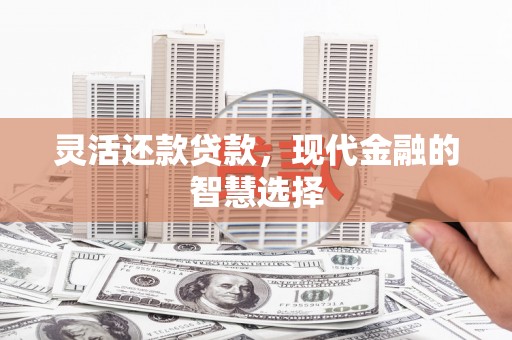万年灵活还款贷款，现代金融的智慧选择