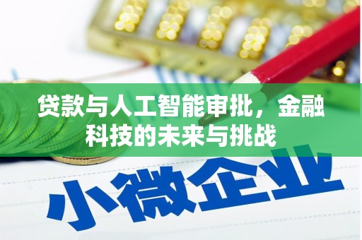 万年贷款与人工智能审批，金融科技的未来与挑战