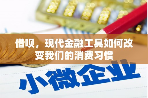万年借呗，现代金融工具如何改变我们的消费习惯