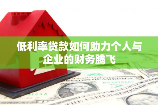 万年低利率贷款如何助力个人与企业的财务腾飞