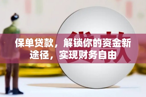 万年保单贷款，解锁你的资金新途径，实现财务自由