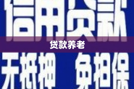 万年贷款养老