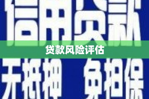 万年贷款风险评估