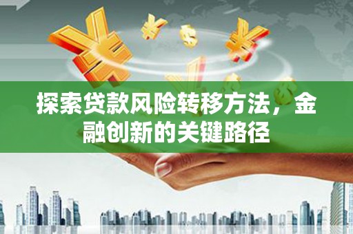 万年探索贷款风险转移方法，金融创新的关键路径