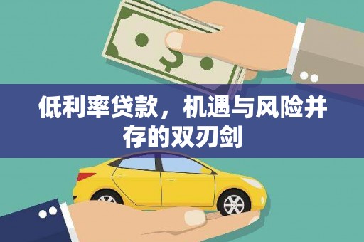 万年低利率贷款，机遇与风险并存的双刃剑
