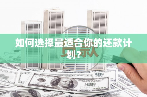 万年如何选择最适合你的还款计划？