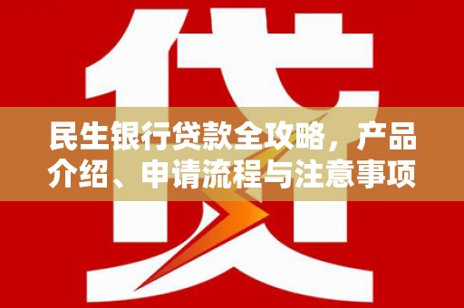 万年民生银行贷款全攻略，产品介绍、申请流程与注意事项